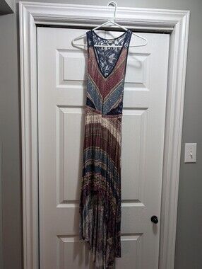 Ecote (Urban Outfitters) High-Low Boho Maxi Dress